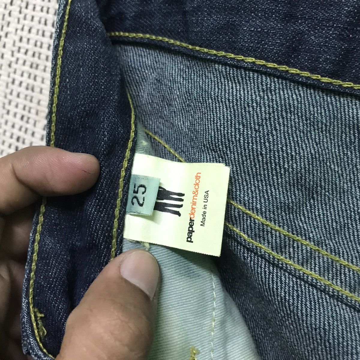 Japanese Brand paperdenim&cloth‼️ bootcut made in usa 13369 paint pants Size 28" / US 6 / IT 42 - 6 Thumbnail