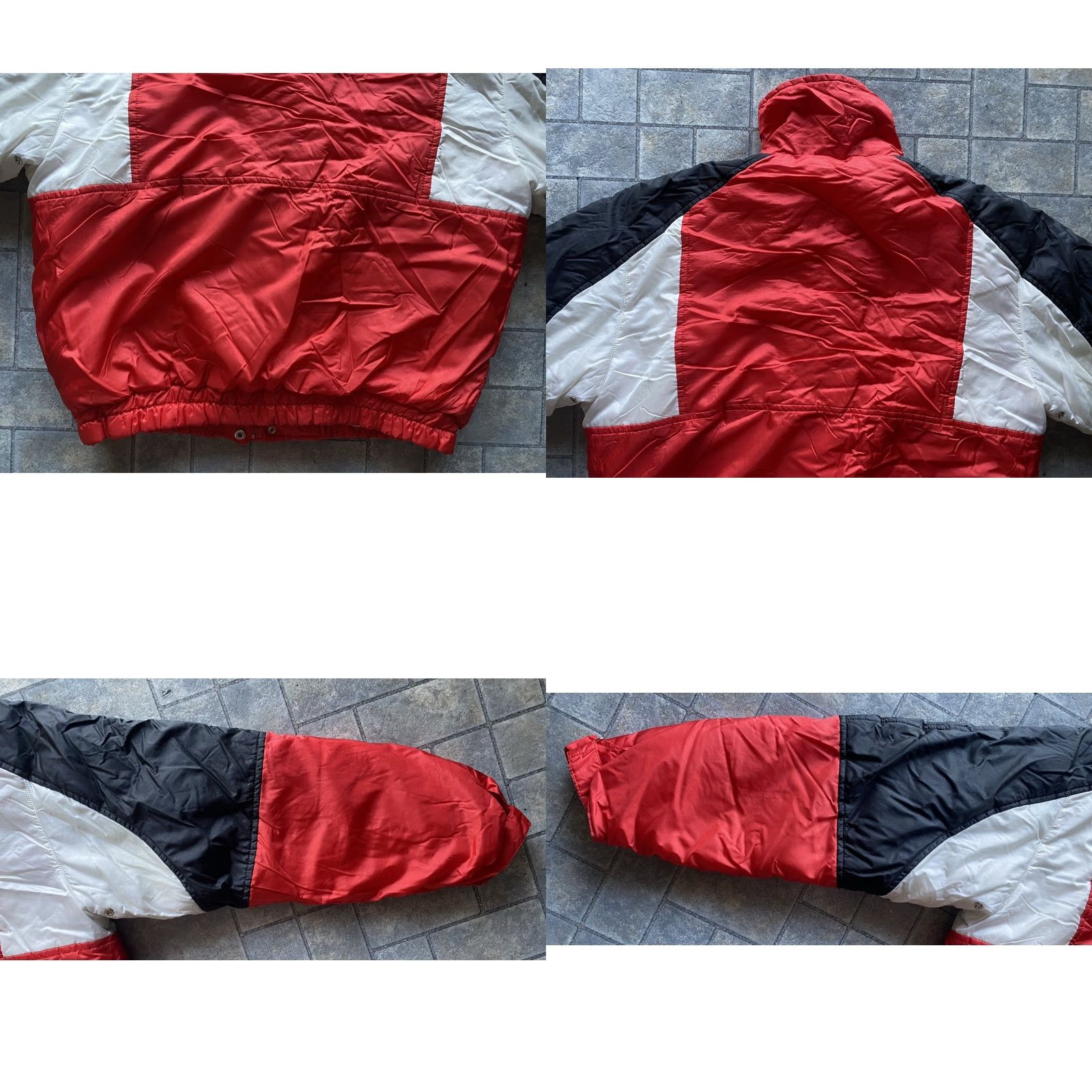Vintage VINTAGE MVP COR INC.BAY SHORE N.Y. USA JACKET MEN L Red Black White Nylon Polyester Coat Winter MVP MATCO TOOLS Insulated VTG Size US L / EU 52-54 / 3 - 10 Thumbnail