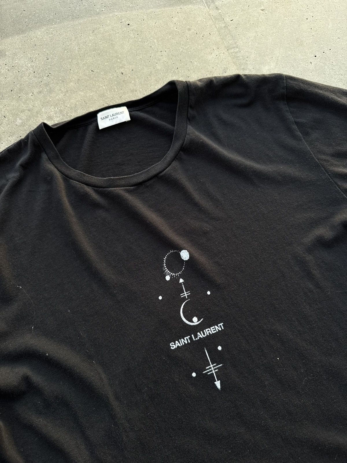 Saint Laurent Paris Saint Laurent Paris SLP YSL mystique t-shirt designer tees Size US L / EU 52-54 / 3 - 2 Thumbnail