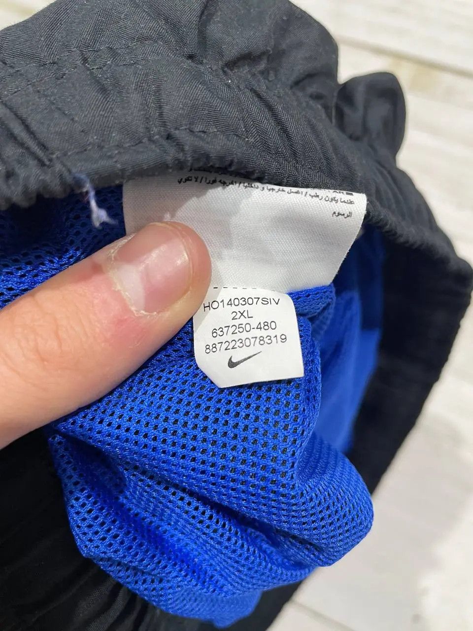 Nike Vintage Nike Track Pants 00s Big Logo Nylon Y2K Size US 38 / EU 54 - 8 Thumbnail