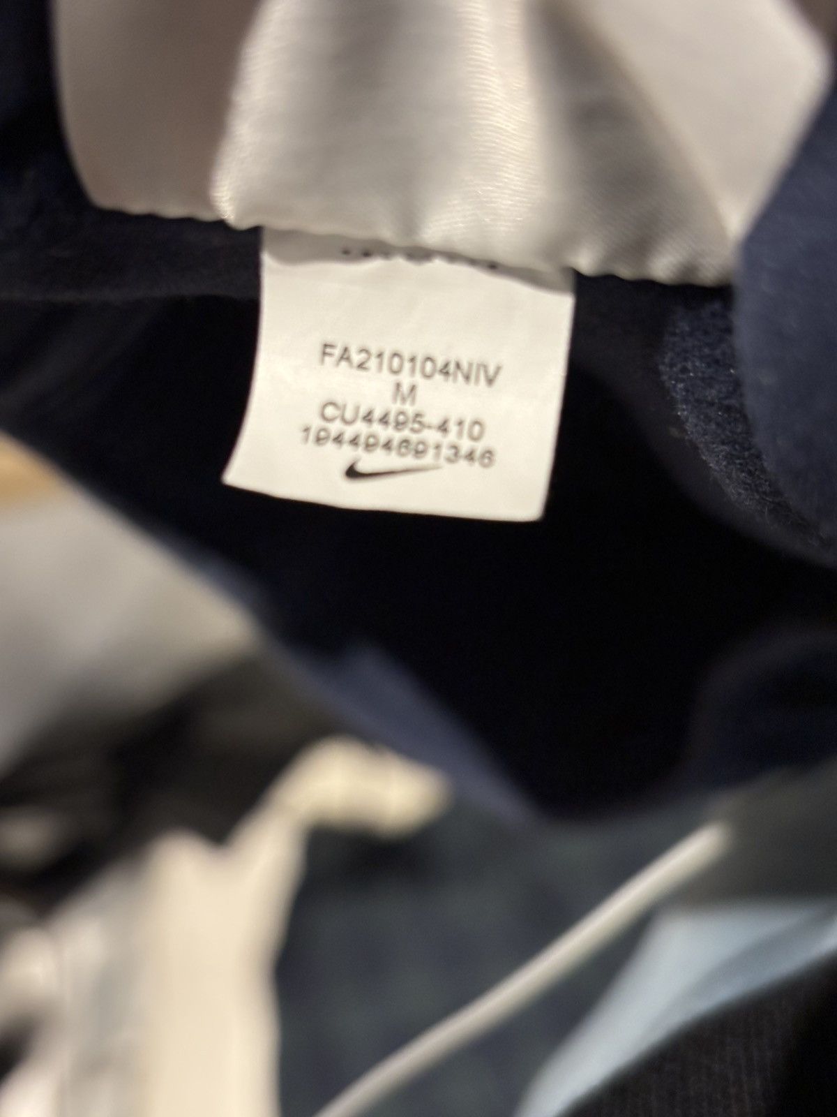 Nike Navy Blue Nike Tech Fleece pants 3rd Generation Size US 32 / EU 48 - 5 Thumbnail