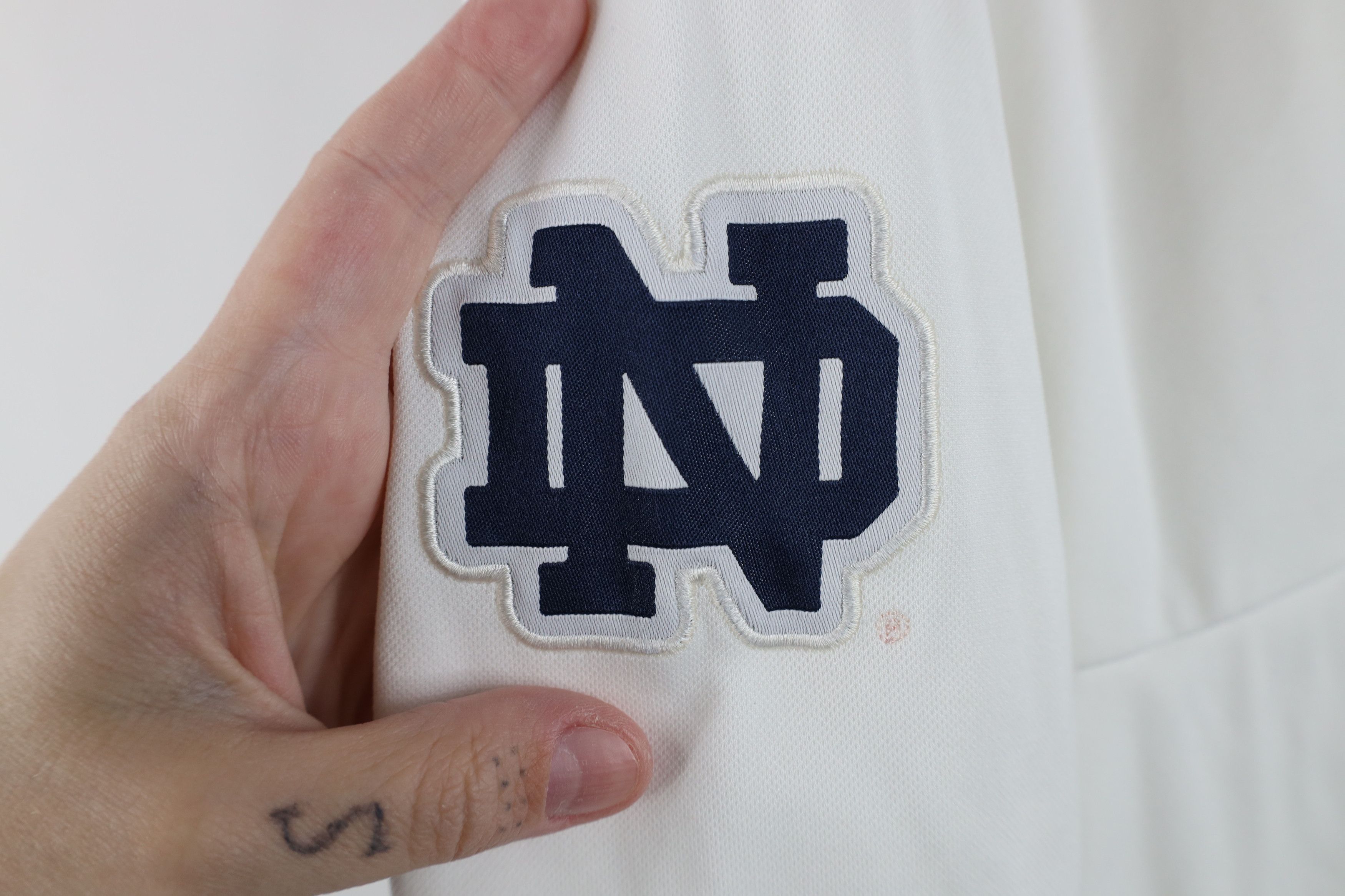 Adidas Adidas Notre Dame University Football Full Zip Jacket White Size US S / EU 44-46 / 1 - 6 Thumbnail