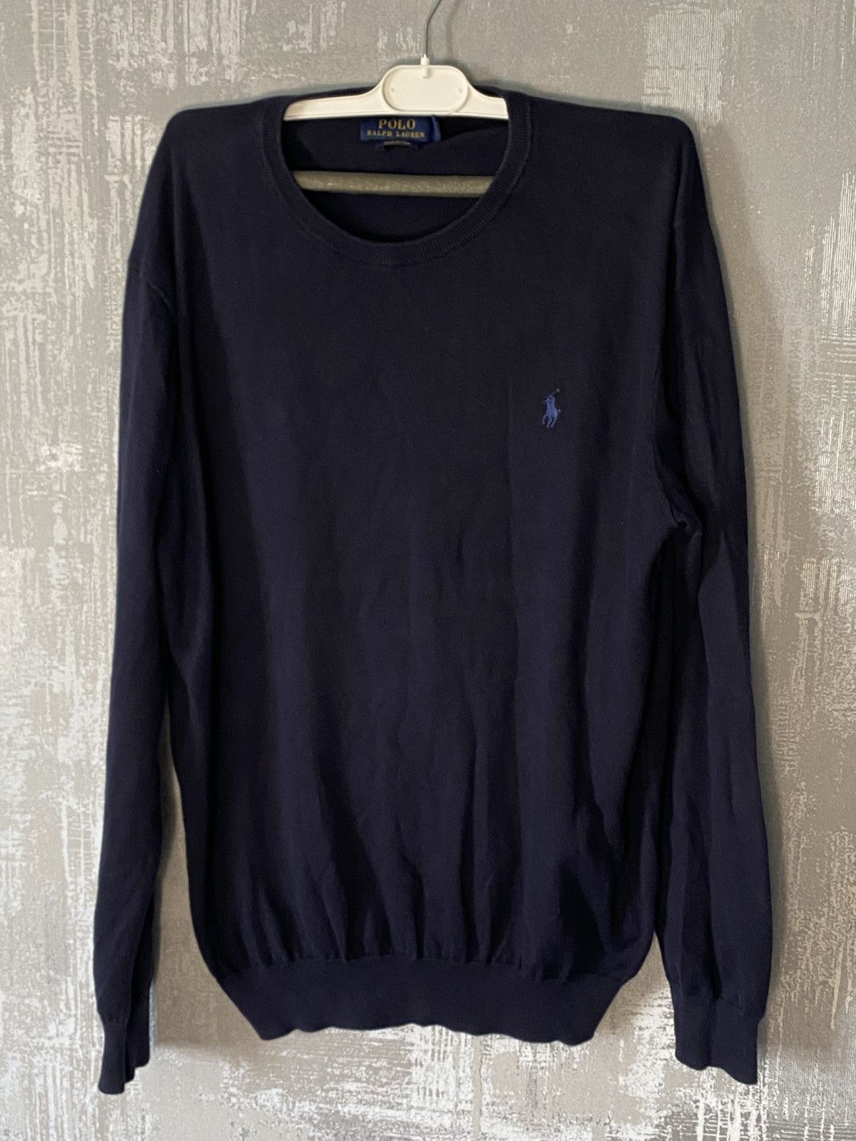 Polo Ralph Lauren × RRL Ralph Lauren × Ralph Lauren Polo Ralph Lauren Sweater Mens Dark Blue RRL Lauren Size US L / EU 52-54 / 3 - 1 Thumbnail