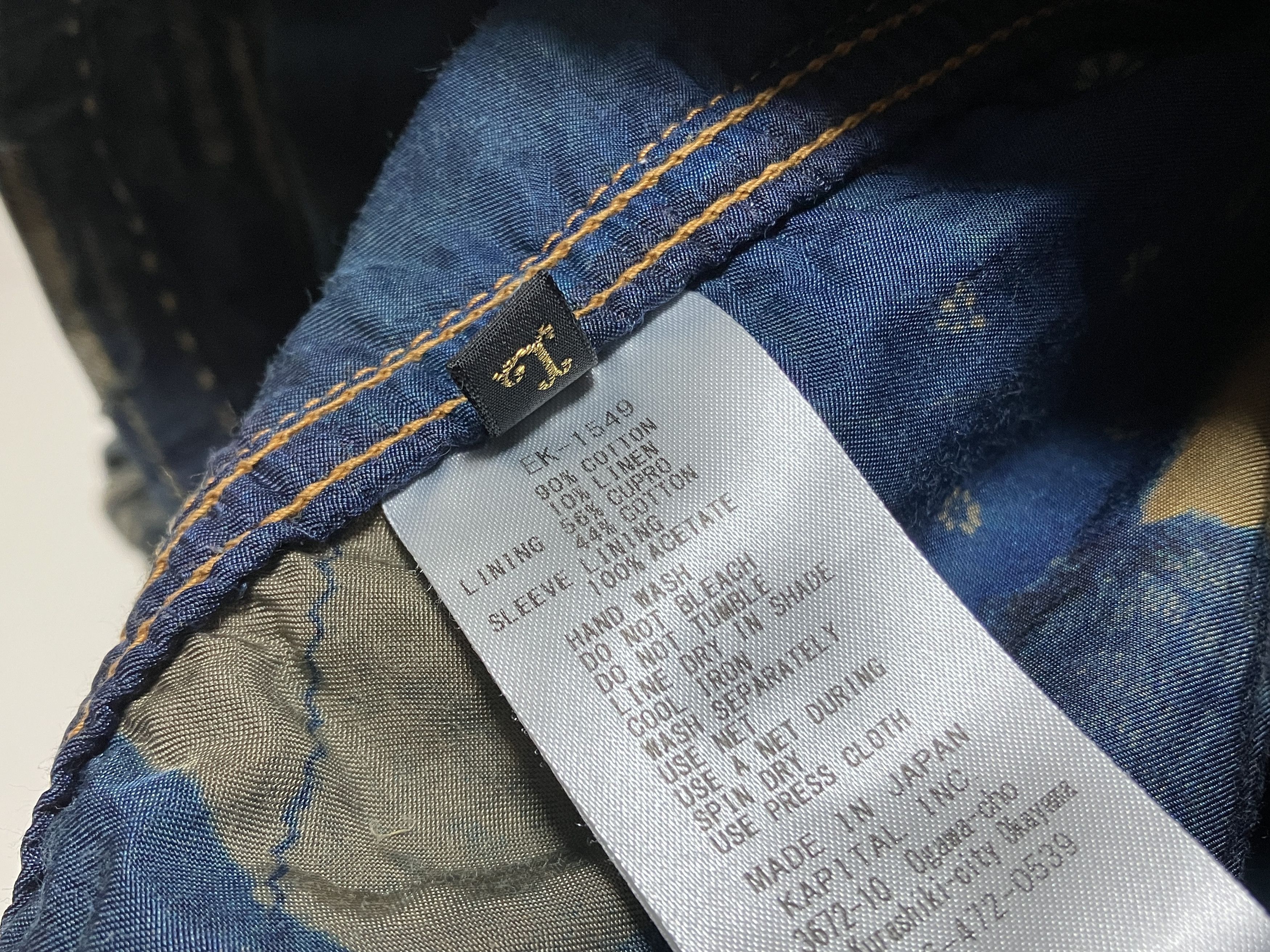 Kapital KAPITAL BORO SPRING 1ST Jacket 2024 size 3 Large Size US L / EU 52-54 / 3 - 9 Thumbnail