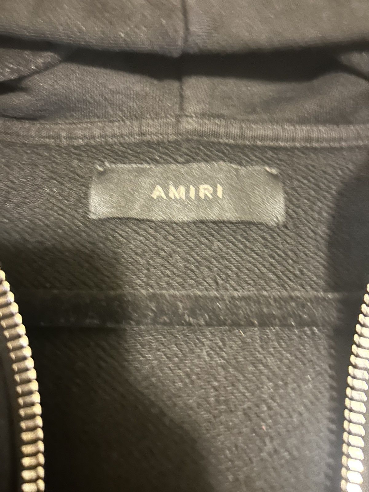 Amiri Black Amiri MA Core Zip Up Size US M / EU 48-50 / 2 - 8 Thumbnail