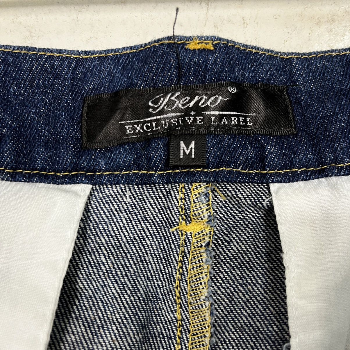 Japanese Brand Vintage Beno Baggy Jeans Size US 32 / EU 48 - 18 Thumbnail