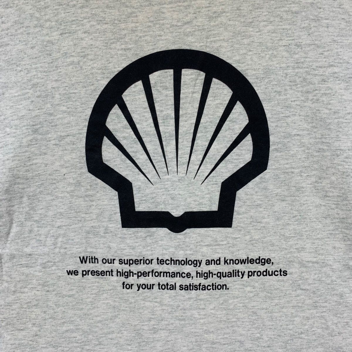 Vintage Vintage 90s SHELL LOGO Fruit Of The Loom USA Tshirt Size US L / EU 52-54 / 3 - 3 Thumbnail