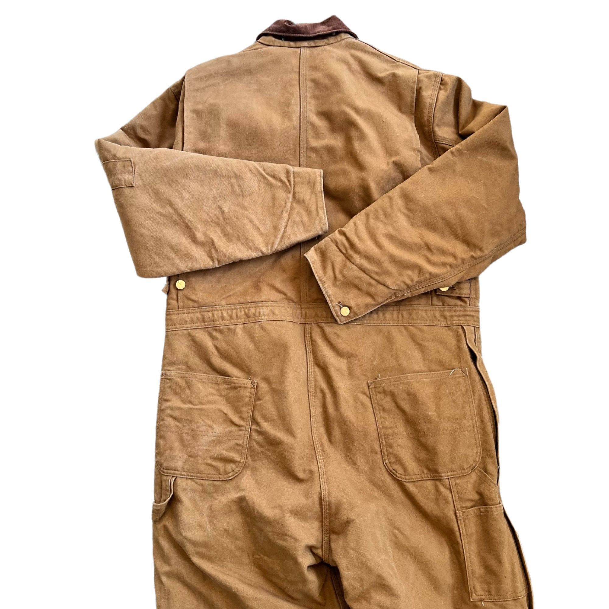 Carhartt Vintage Carhartt Insulated Duck Carpenter Workwear Coveralls Size US XL / EU 56 / 4 - 6 Thumbnail