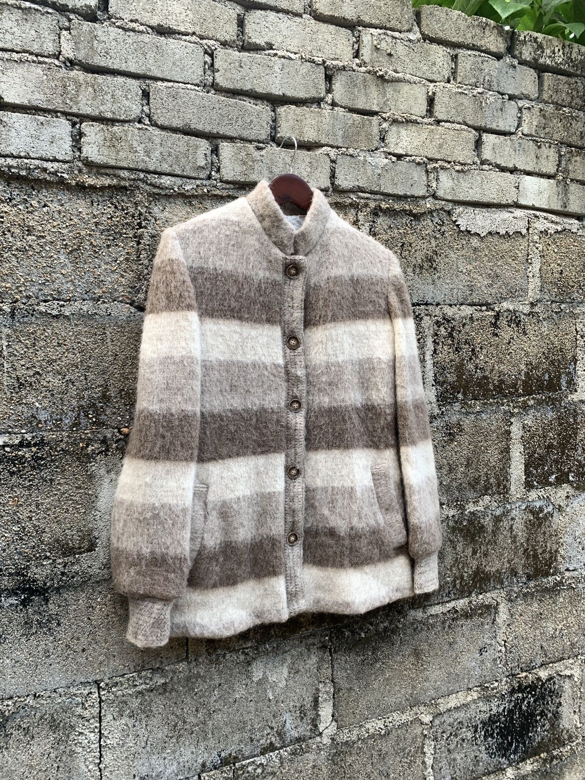 Japanese Brand Vintage Hilda Ltd Button Up Mohair Jacket Size M / US 6-8 / IT 42-44 - 2 Thumbnail