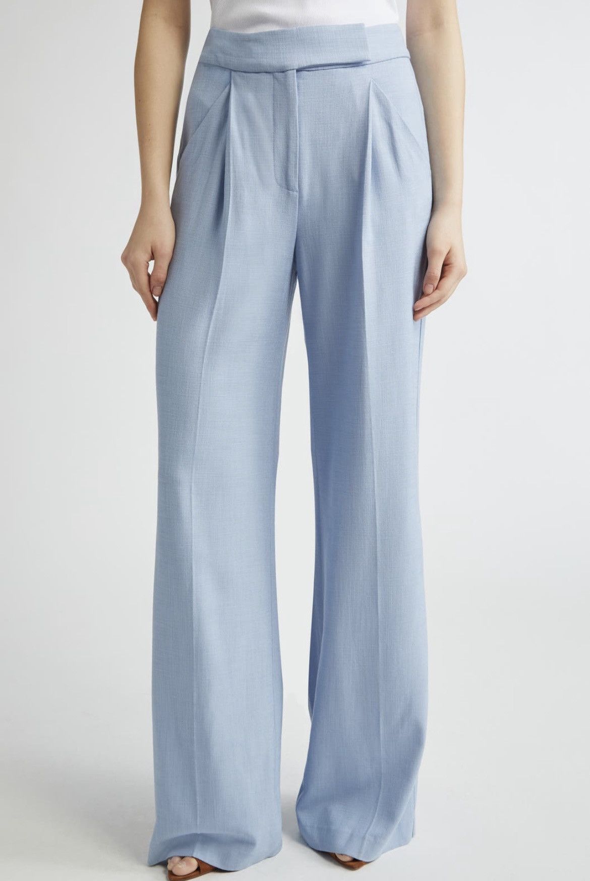 Veronica Beard Veronica Beard Marbeau Wide Leg Pants Original Price $498 Size 28" / US 6 / IT 42 - 1 Thumbnail