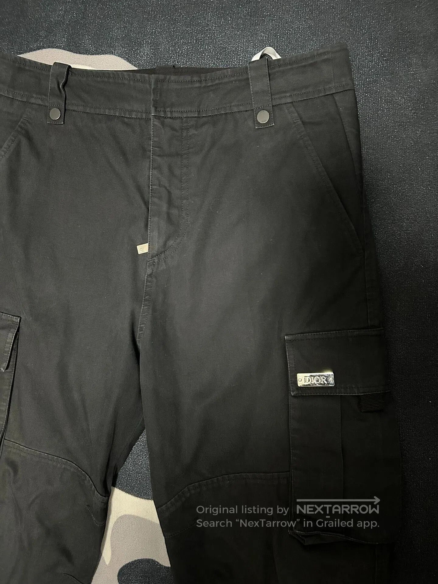 Dior Dior Casual Cargo Pants with Logo Tag. Size US 30 / EU 46 - 2 Thumbnail