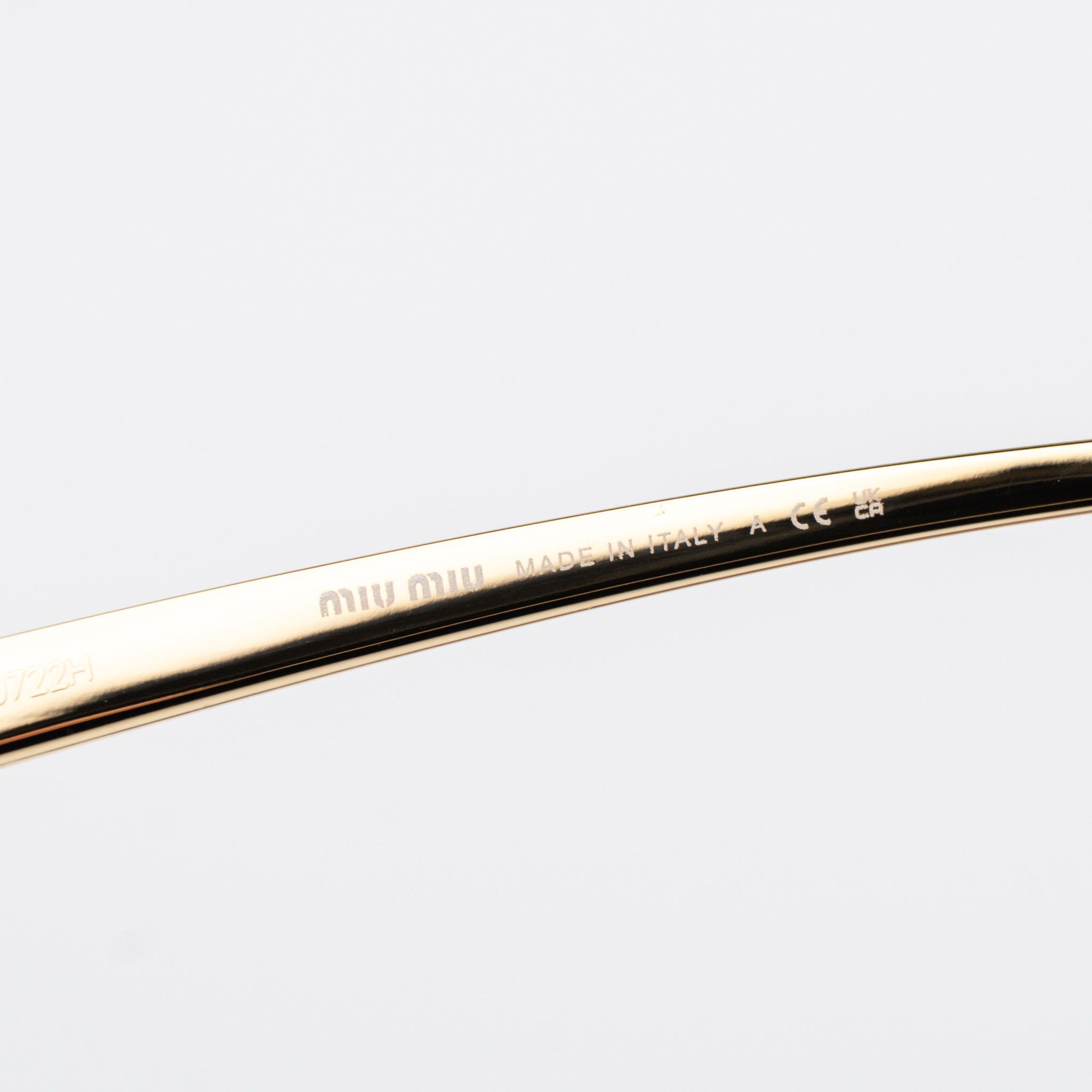 Miu Miu Miu Miu Women Sunglasses Square MUA57S 5AK40S NEW AUTHENTIC Size ONE SIZE - 8 Thumbnail