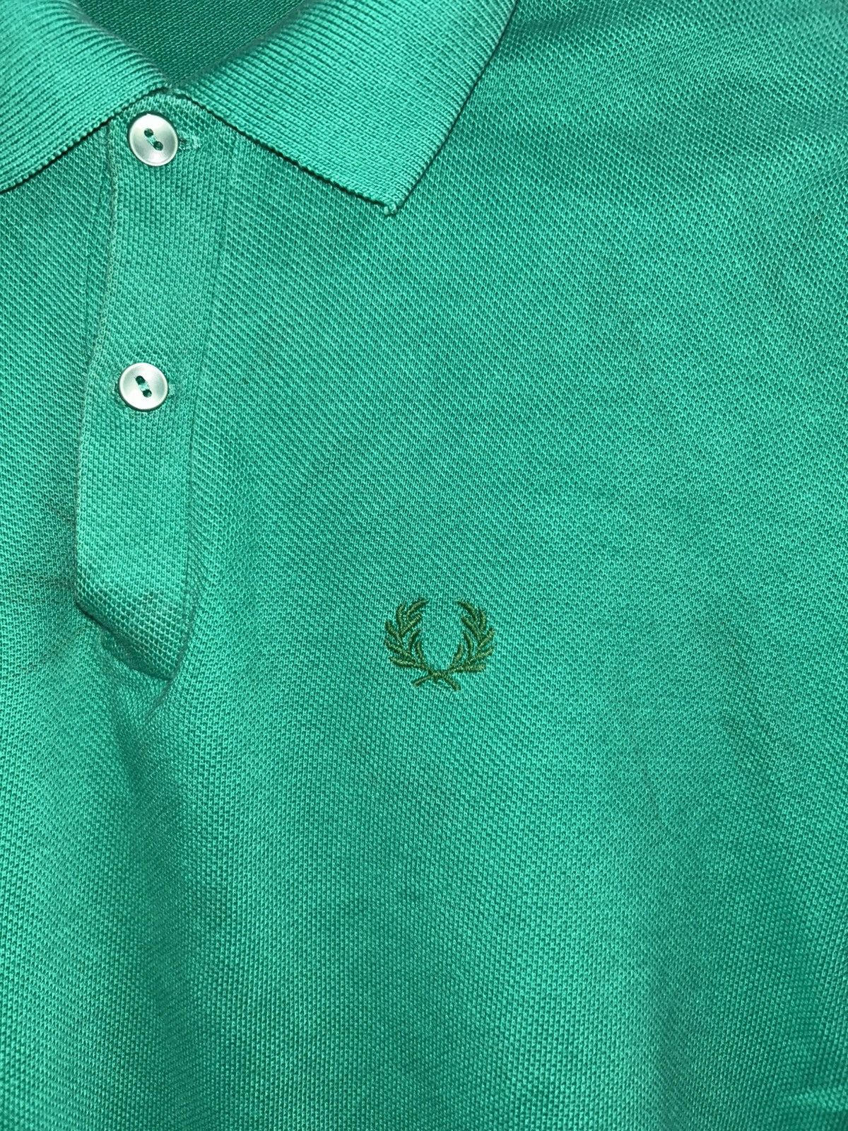 Fred Perry M3 Green Polo Shirt Size US M / EU 48-50 / 2 - 12 Thumbnail