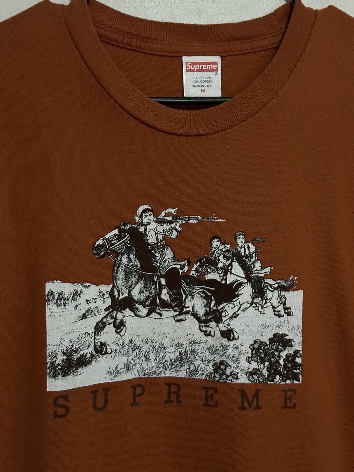 Supreme Supreme Riders Tee Size US M / EU 48-50 / 2 - 2 Thumbnail