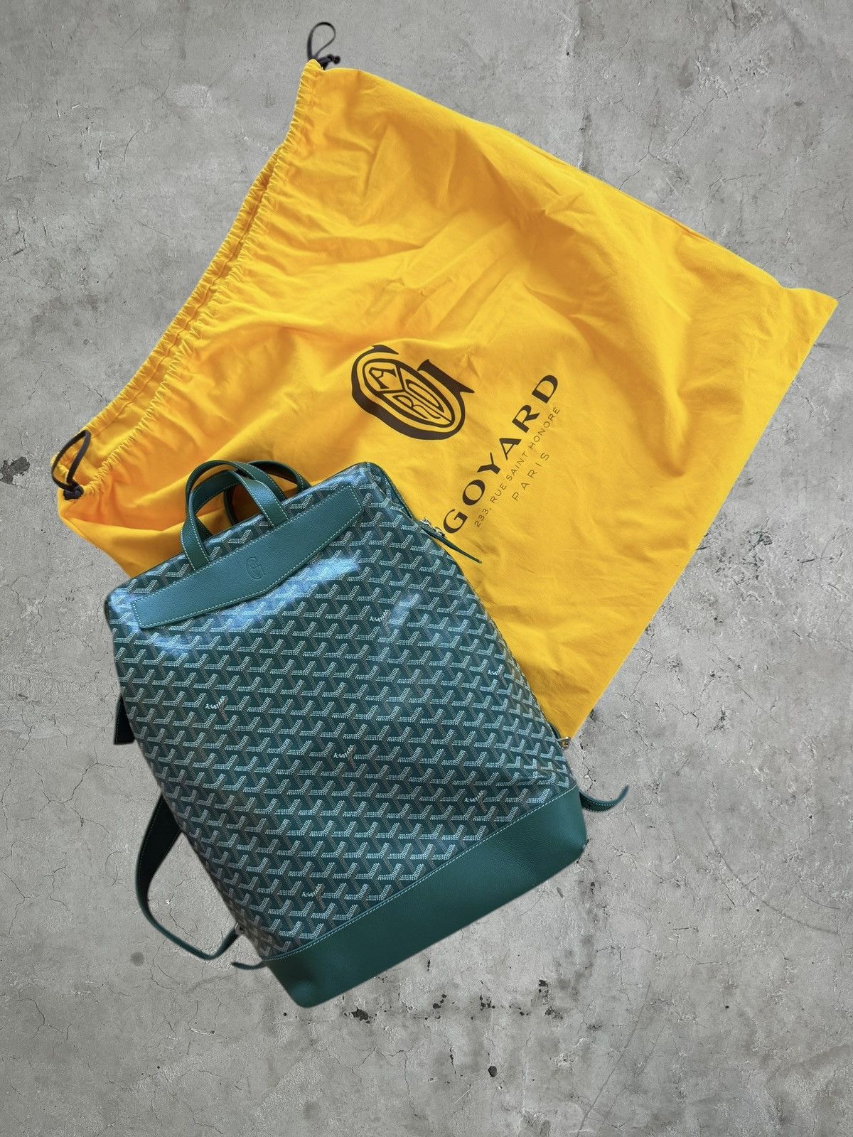 Goyard Goyard Green Cisalpin Backpack Size ONE SIZE - 2 Thumbnail