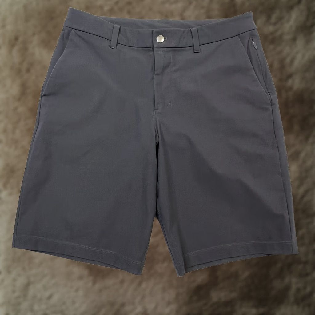 Lululemon Lululemon Commission Short Relaxed Warpstreme 11" M7A83S Men’s 32 Comfort Black Size US 32 / EU 48 - 1 Thumbnail