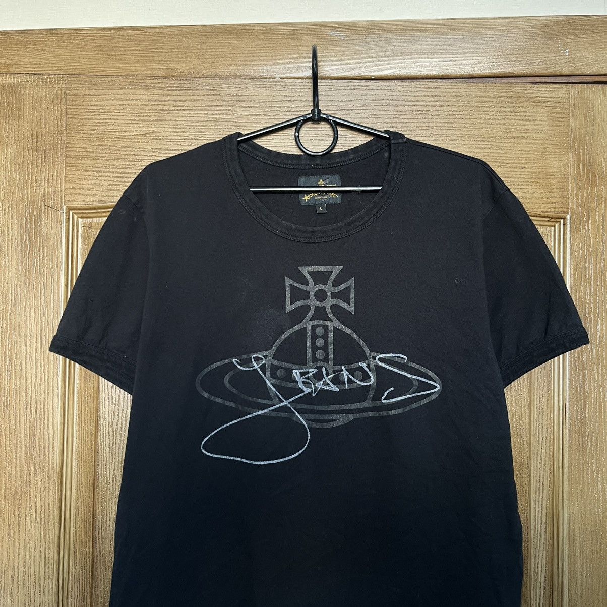 Vivienne Westwood VIVIENNE WESTWOOD T-SHIRT BIG LOGO Size US L / EU 52-54 / 3 - 3 Thumbnail