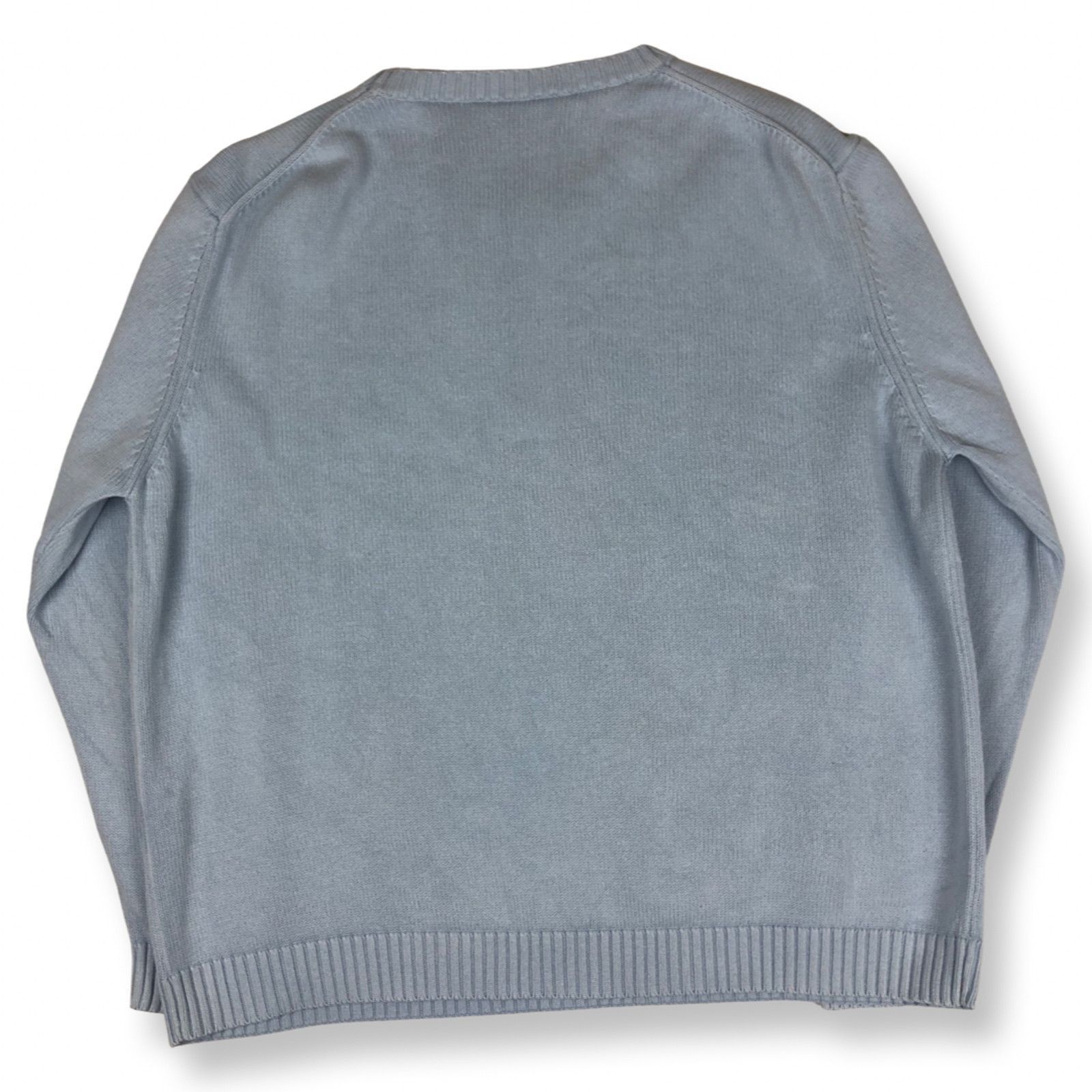 Yves Saint Laurent YSL Sweater Logo Blue Size US L / EU 52-54 / 3 - 5 Thumbnail
