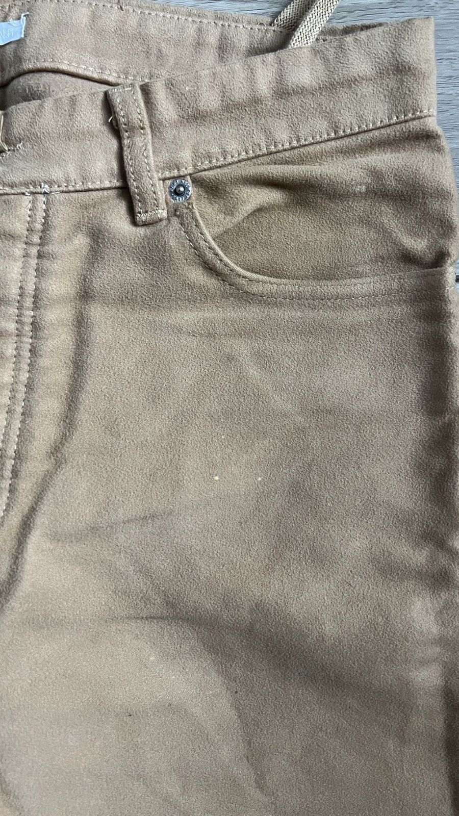 Helmut Lang Helmut Lang Brown Moleskin pants Size US 31 - 3 Thumbnail