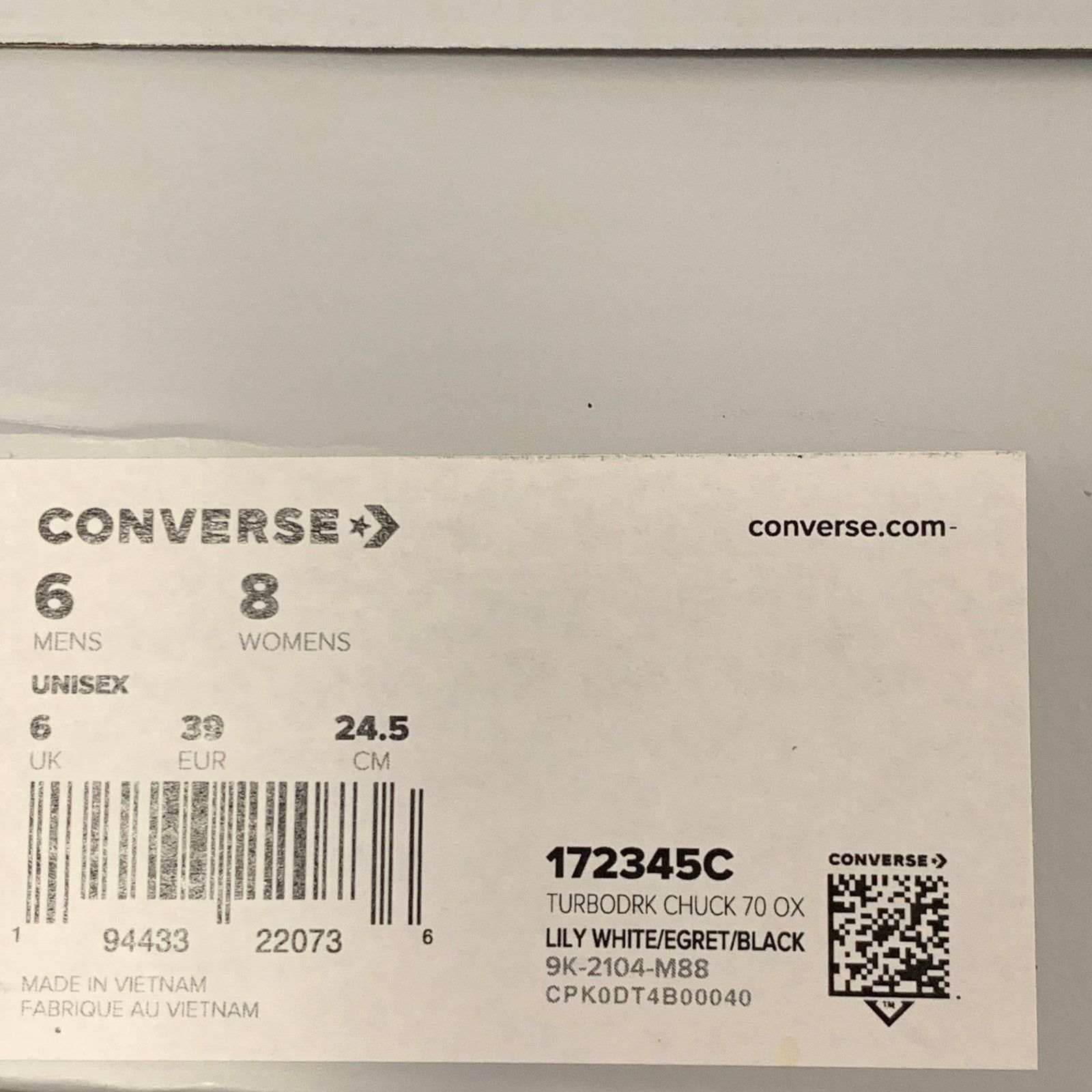 Rick Owens Drkshdw 8 TURBODRK Ivory White Canvas Square Toe Lace-Up Sneakers Size US 8 / IT 38 - 11 Thumbnail