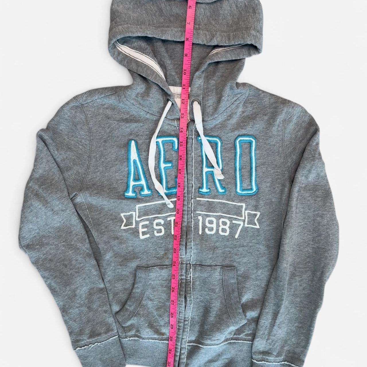 Aeropostale Aeropostale Women's grey Hoodies Size US 27 - 4 Thumbnail