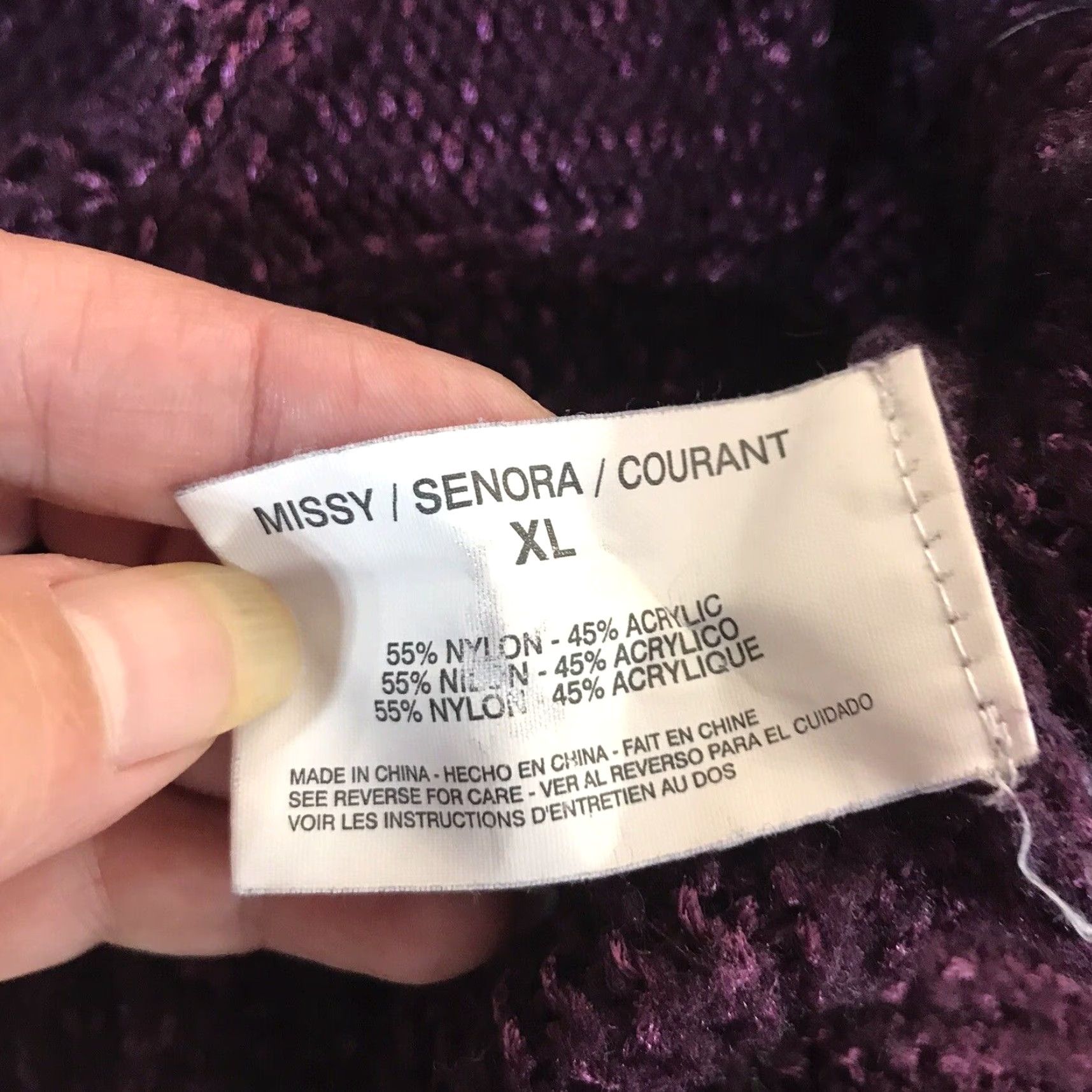 Nine West Nine West Women's Sweater Shirt? (Handle carefully) Size XL / US 12-14 / IT 48-50 - 4 Thumbnail