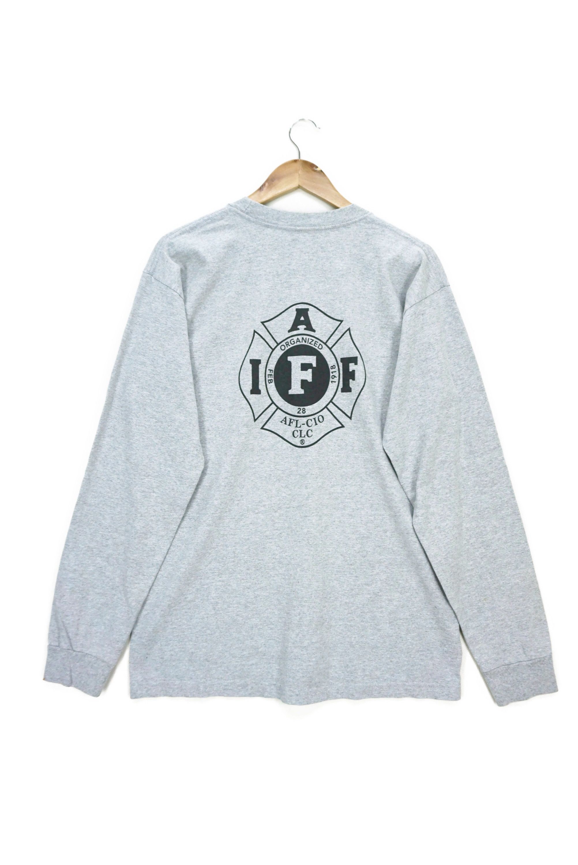 Other Vintage BAYSIDE Indiana Firefighters PAC Tee Made in USA Size US L / EU 52-54 / 3 - 1 Thumbnail