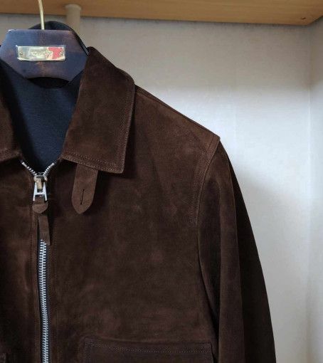 Tom Ford o1sm1stk0824 Zip-up Blue Jean Buttery Suede Jacket in Brown Size US L / EU 52-54 / 3 - 2 Thumbnail