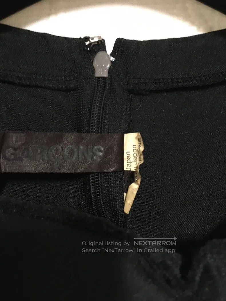 Comme des Garcons Comme Des Garcons Black rose dress Size S / US 4 / IT 40 - 4 Thumbnail