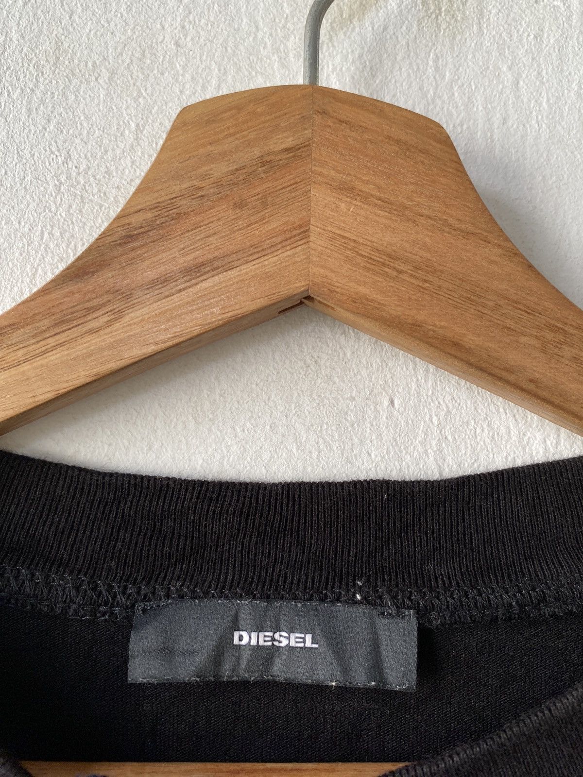 Diesel 2000s - Diesel Destroy Only The Brave Open Sleeve Tee Size US L / EU 52-54 / 3 - 8 Thumbnail