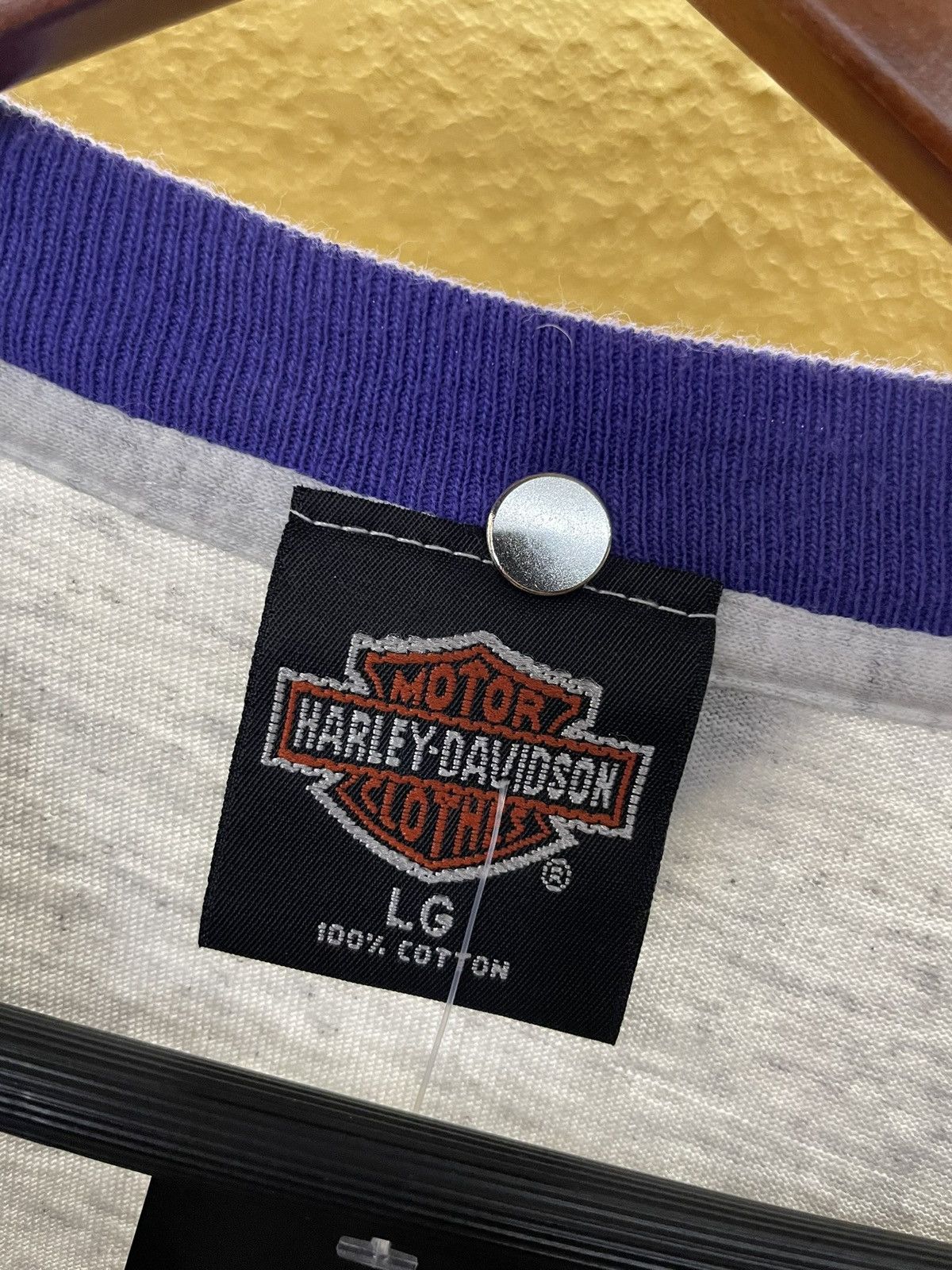 Harley Davidson × Vintage Vintage Harley Davidson Shirt 1991 Heritage Lisle Illinois Size US L / EU 52-54 / 3 - 6 Thumbnail