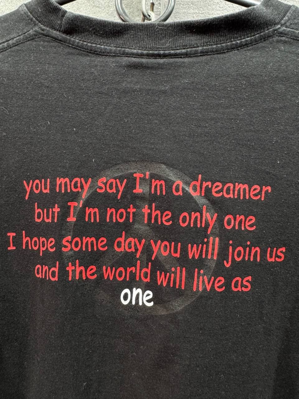 Band Tees The Roxx Vintage 1990s JOHN LENNON Imagine T-Shirt Size US L / EU 52-54 / 3 - 12 Thumbnail