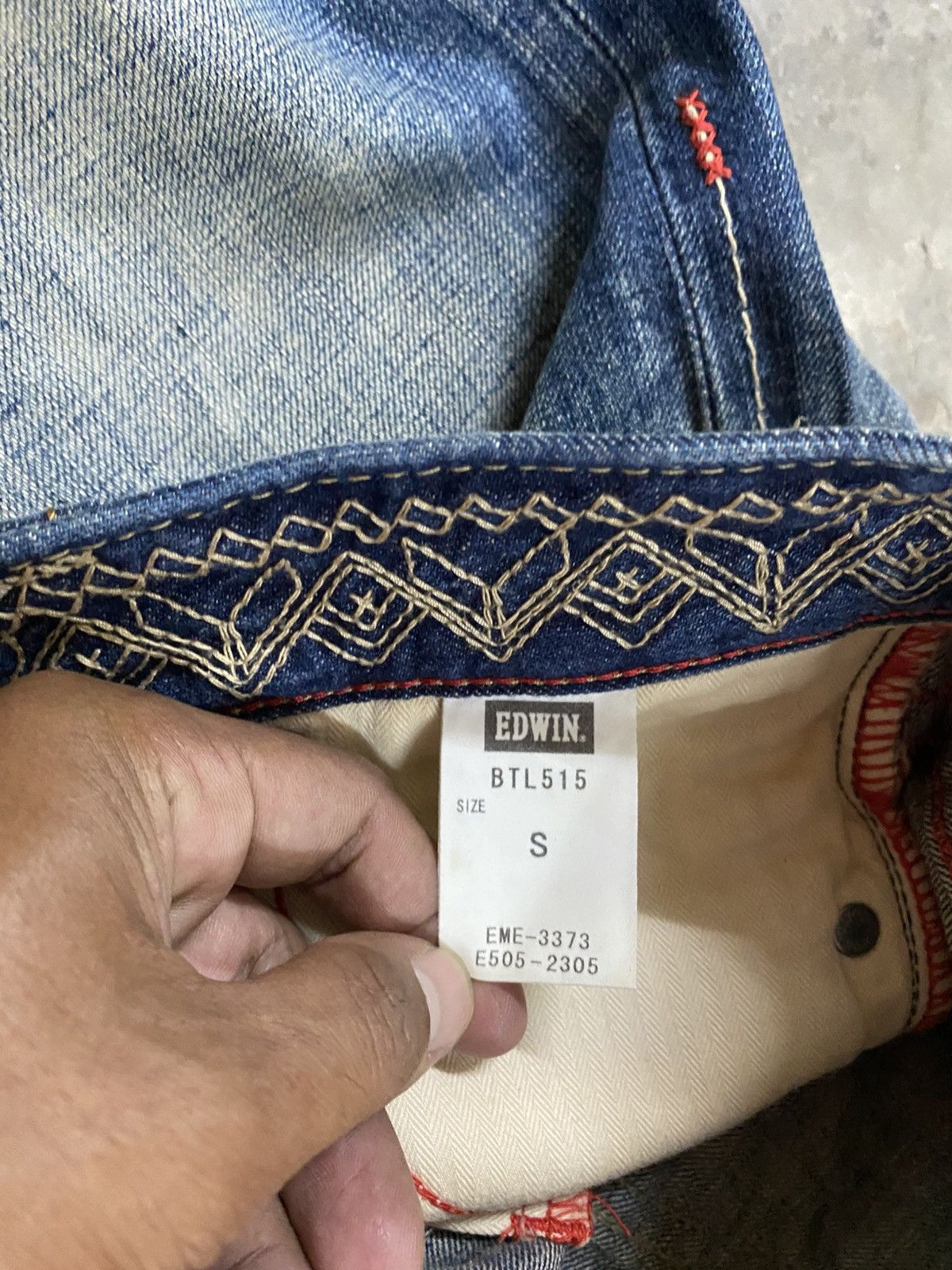 Tornado Mart Flare Jeans Japanese Edwin BTL515 Low Rise @302 Size US 28 / EU 44 - 14 Thumbnail
