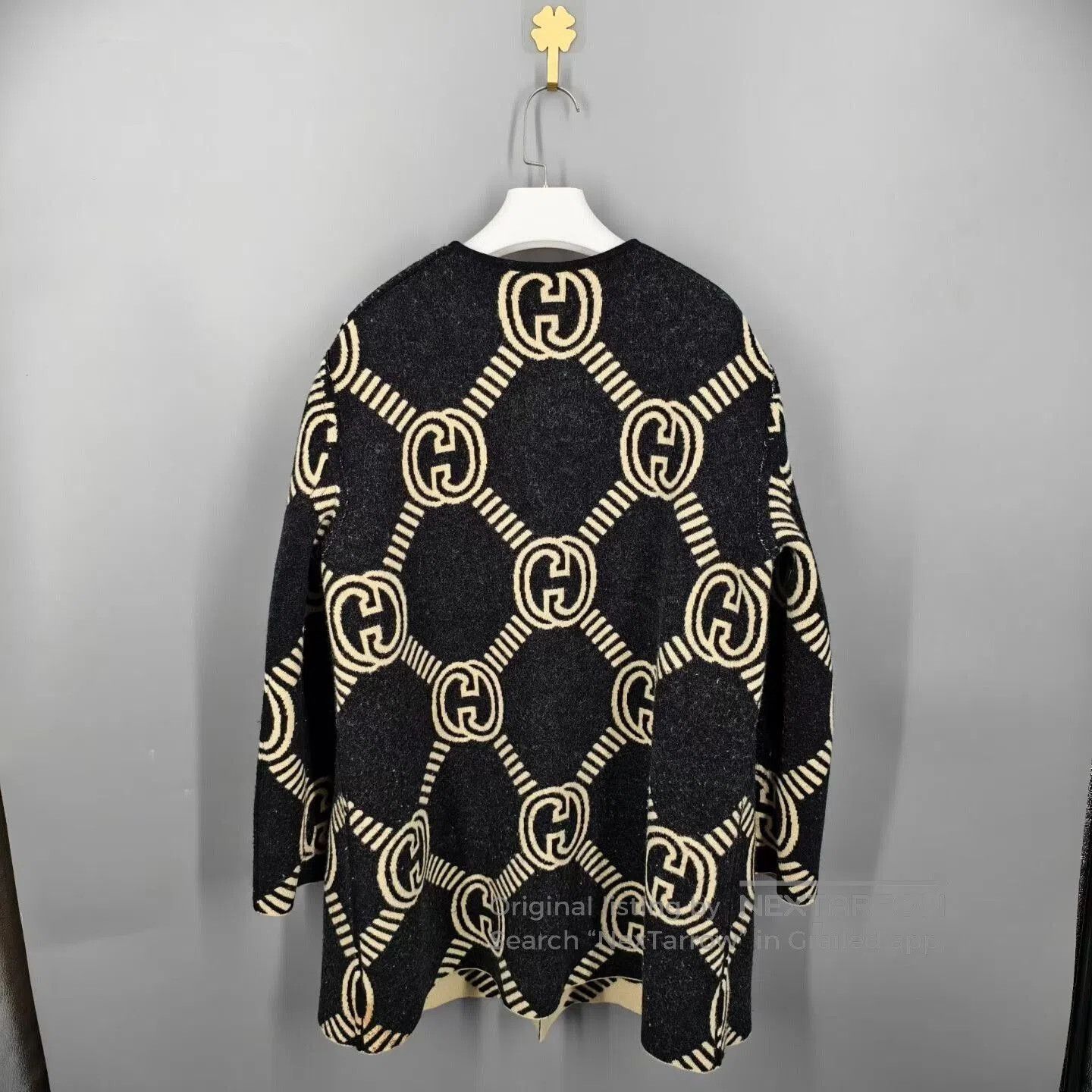 Gucci gucci caramel wool reversible coat. Size XS / US 0-2 / IT 36-38 - 2 Thumbnail