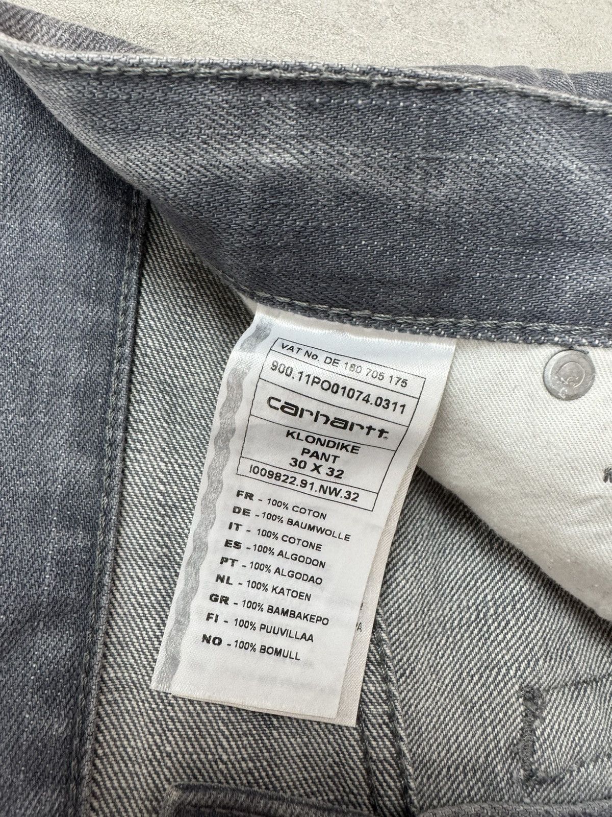 Carhartt Carhartt Klondike Pants Mens Jeans 30x32 Size US 30 / EU 46 - 9 Thumbnail