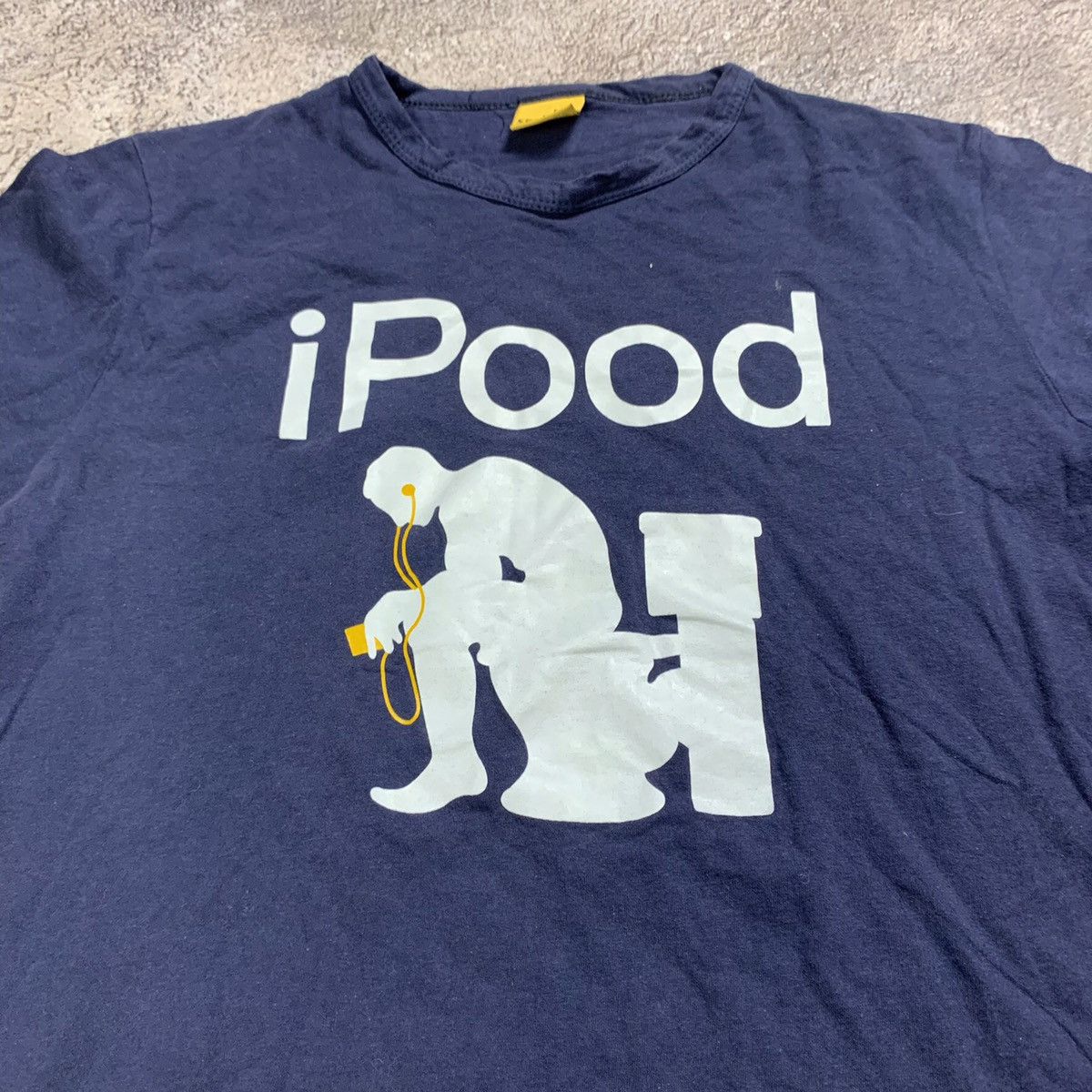 Vintage Vintage Y2K iPood Graphic Tee Funny Slogan Streetwear Boxy S Size US S / EU 44-46 / 1 - 4 Thumbnail