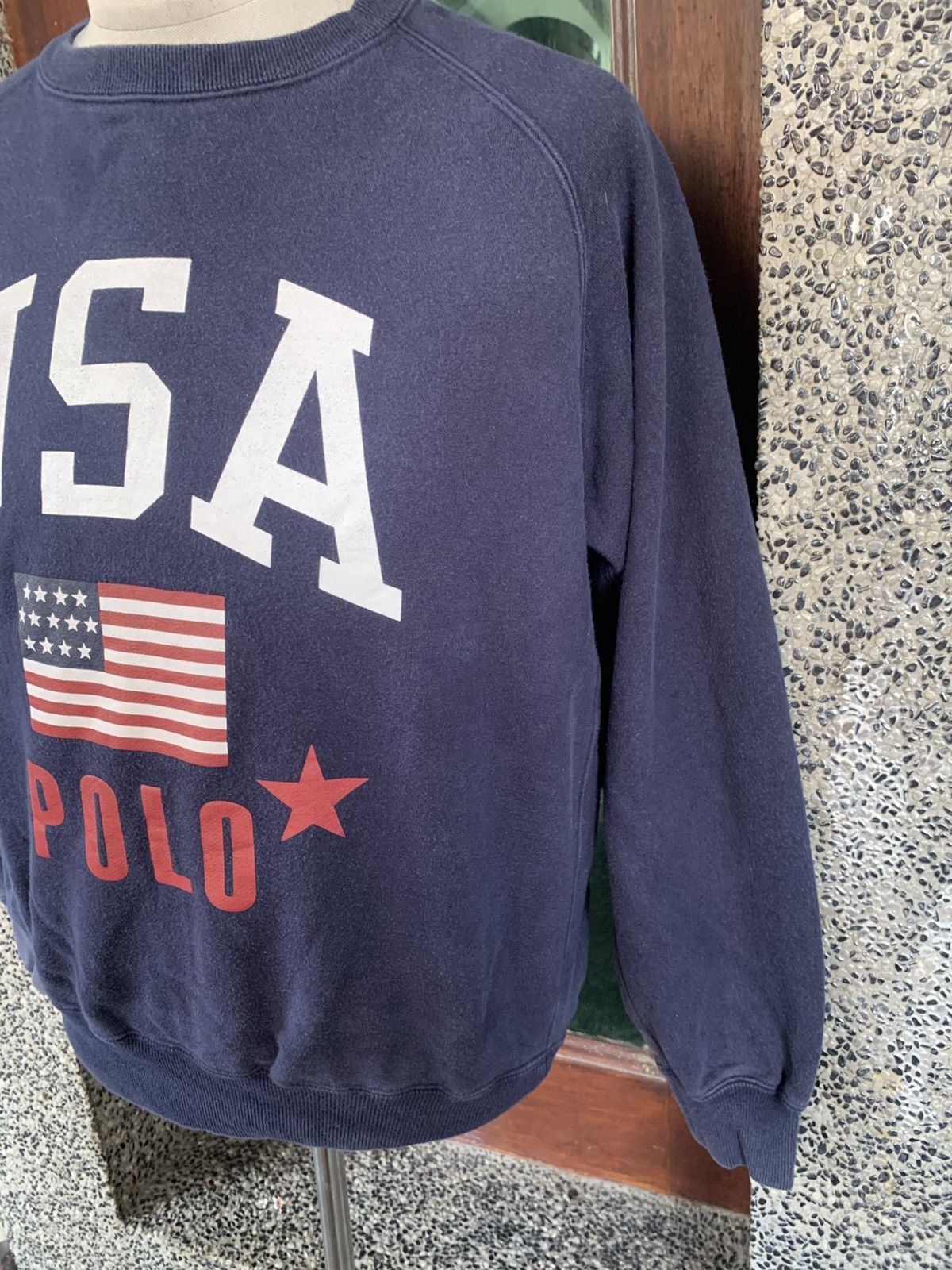 Ralph Lauren Vintage Ralph Lauren USA Polo Sweatshirt Size US M / EU 48-50 / 2 - 3 Thumbnail