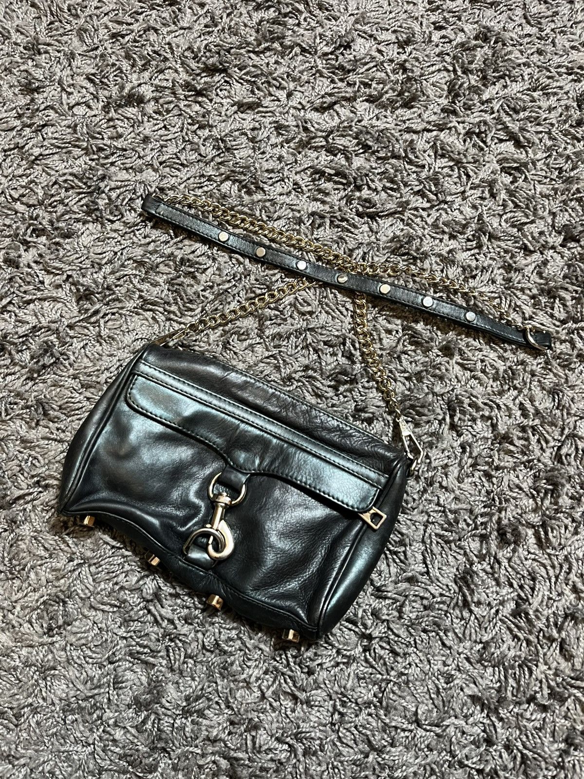 Rebecca Minkoff AVANT GARDE 🔥 REBECCA MINKOFF LEATHER HANDLE WOMENS BAG Size ONE SIZE - 1 Thumbnail