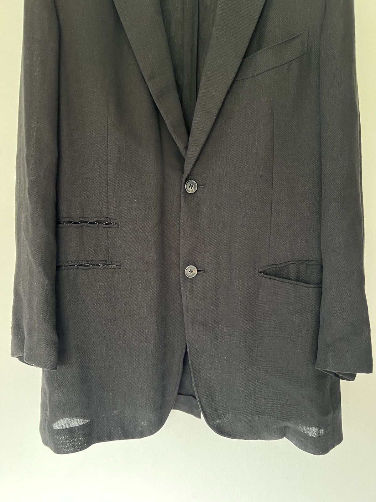 Hermes Hermes bamboo linen blazer Size 38R - 8 Thumbnail