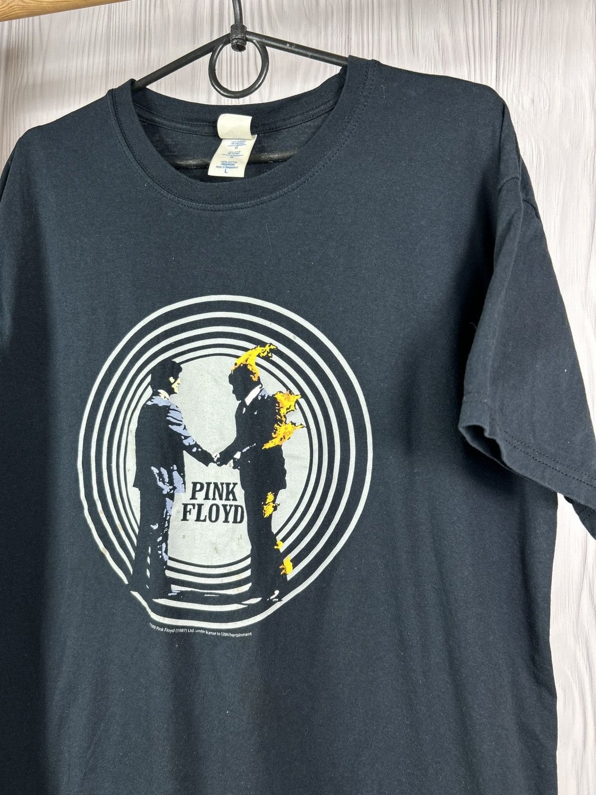 Pink Floyd Vintage Pink Floyd 2009 1987 Band T-Shirt Size L Size US L / EU 52-54 / 3 - 3 Thumbnail