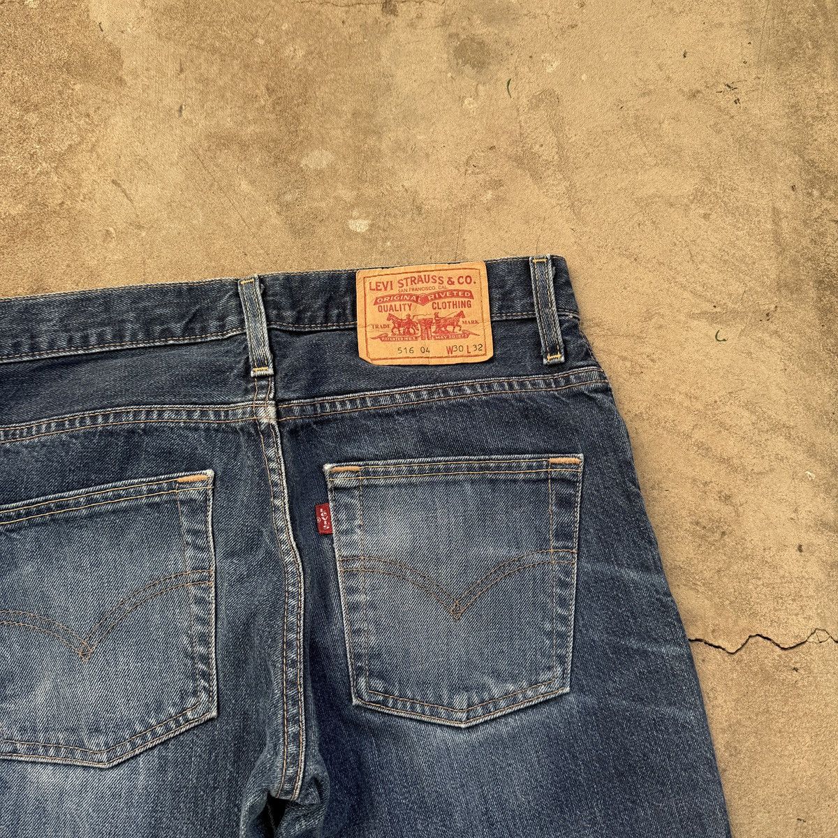 Levi's Vintage Levis 516 Bootcut Flare Denim Size US 30 / EU 46 - 6 Thumbnail