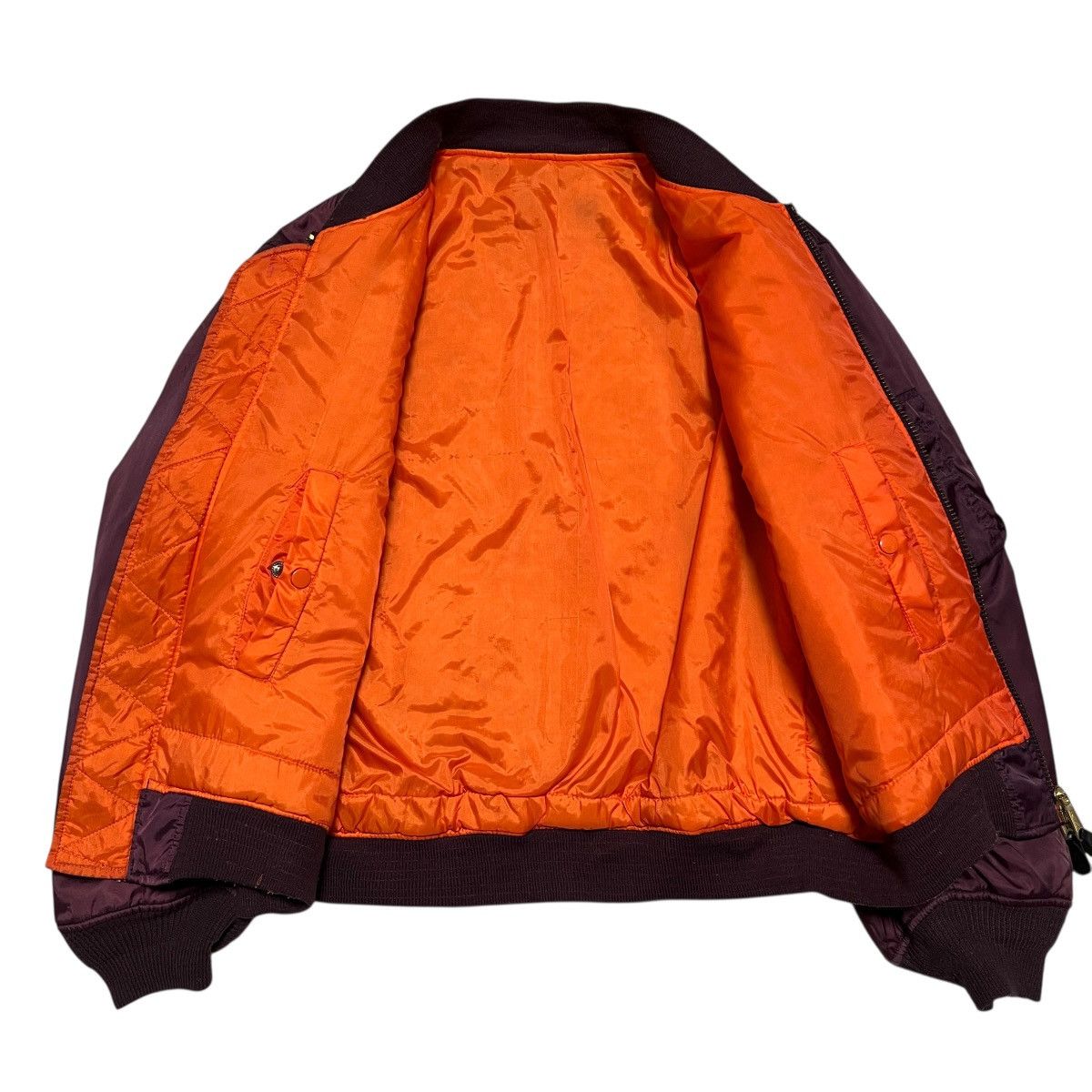 Japanese Brand 🔥 Vintage Landing Gear Turkey Bear Ma-1 Bomber Jacket Size US M / EU 48-50 / 2 - 8 Thumbnail