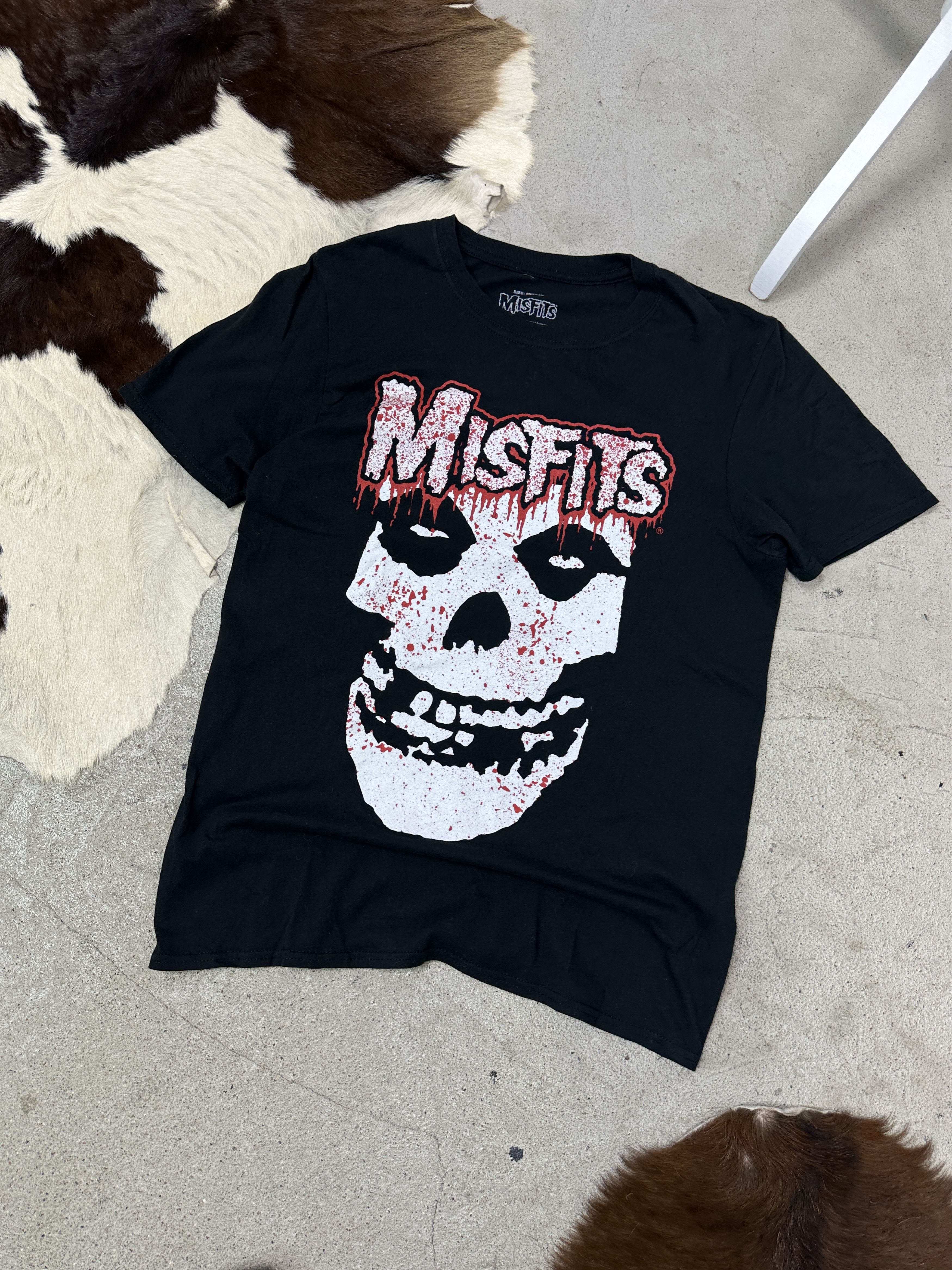 Misfits Vintage Streetwear HipHop Skater Misfits Printed T-shirt Y2K Size US M / EU 48-50 / 2 - 2 Thumbnail