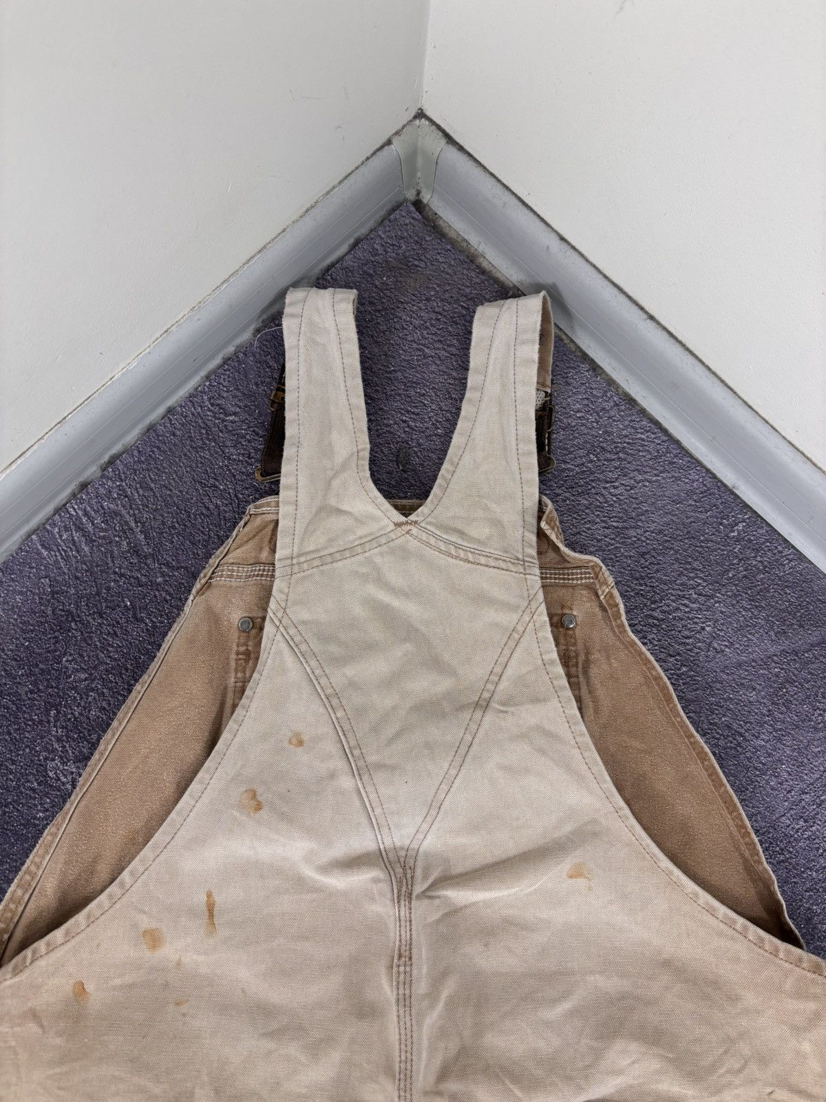 Carhartt Vintage Carhartt Double Knee Hunting Bib Overalls USA Work Size US 44 / EU 60 - 18 Thumbnail