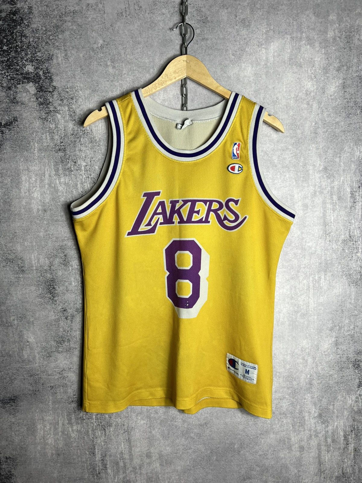Champion Vintage RARE Kobe Bryant #8 Lakers NBA Champion Jersey Size US M / EU 48-50 / 2 - 1 Thumbnail