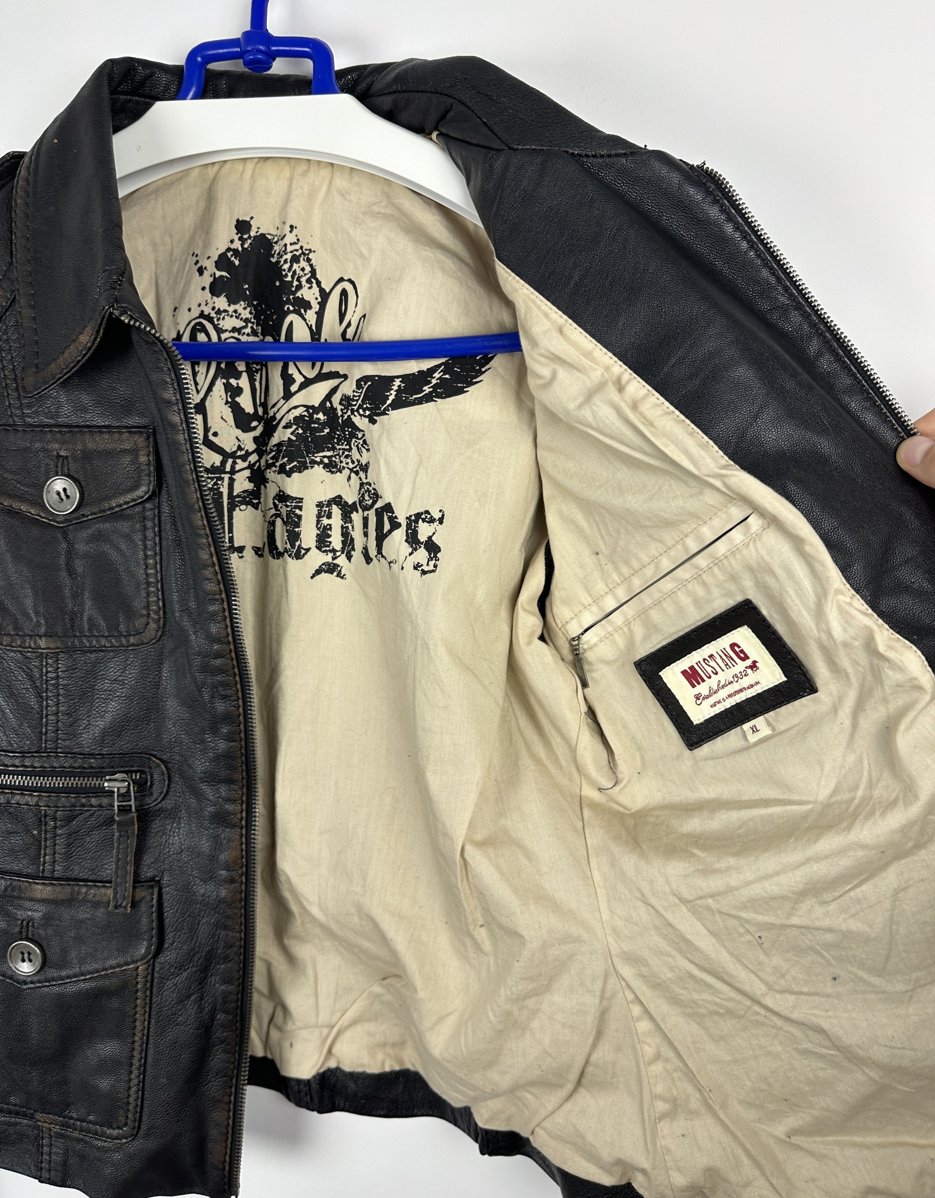 Mustang Vintage Mustang women leather jacket Size M / US 6-8 / IT 42-44 - 7 Thumbnail