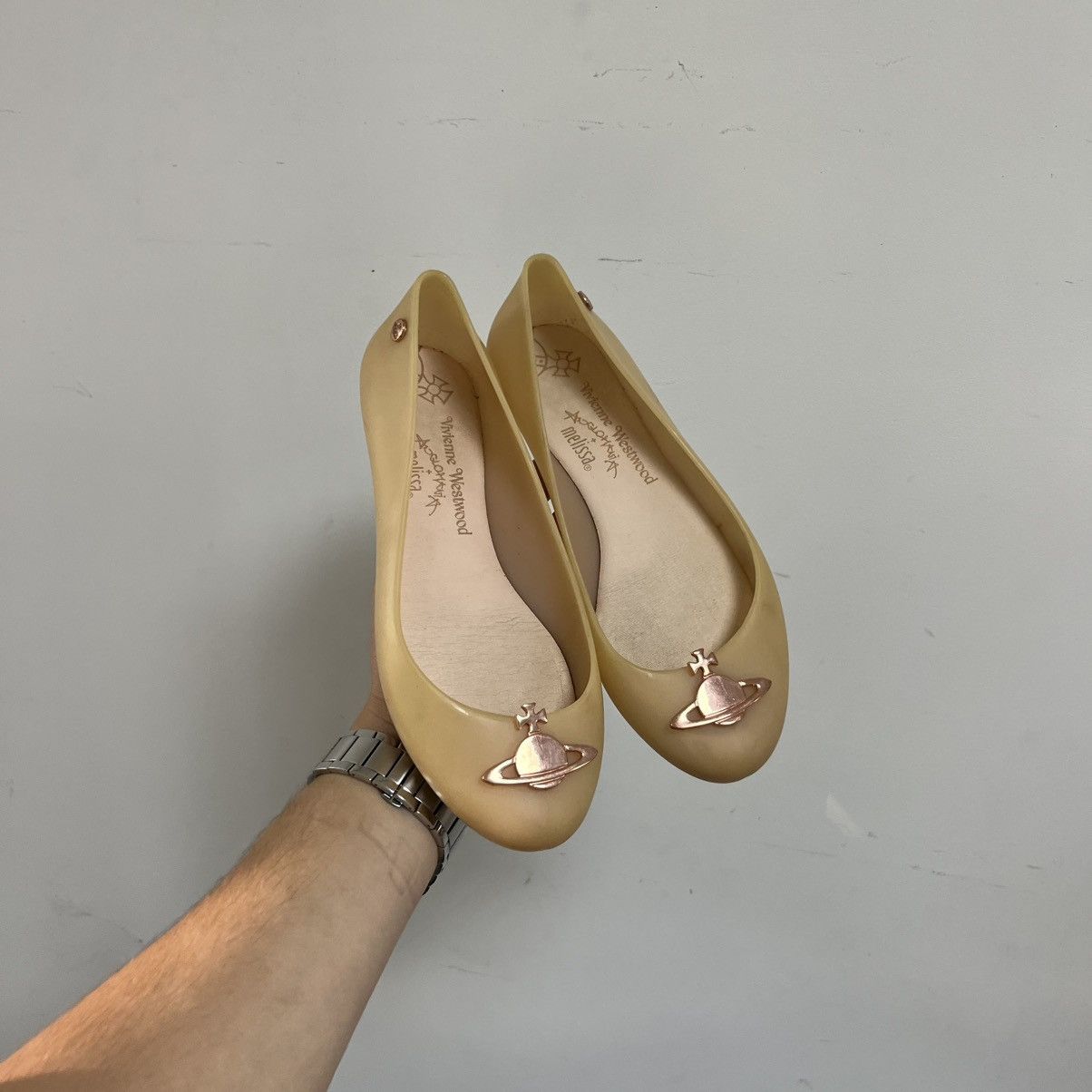RARE Vivienne Westwood x Melissa ballet flats Y2k