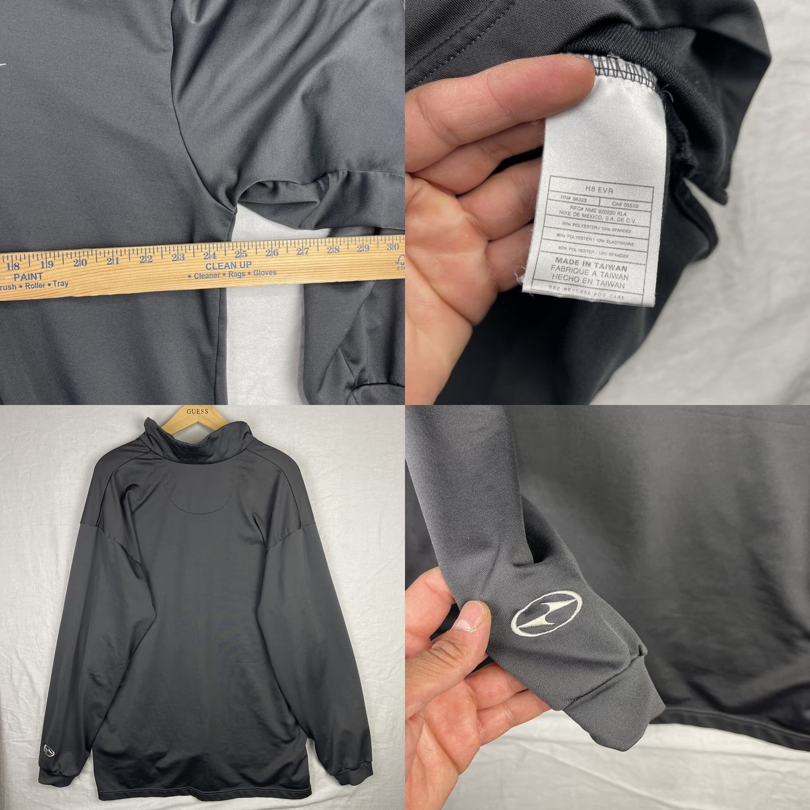 Nike Nike Vintage Sweater Mens XL Gray 1/4 Zip Pullover Tiger Woods Embroidered Logo Sports Outdoor Classic Nike Shirt Size US XL / EU 56 / 4 - 8 Thumbnail