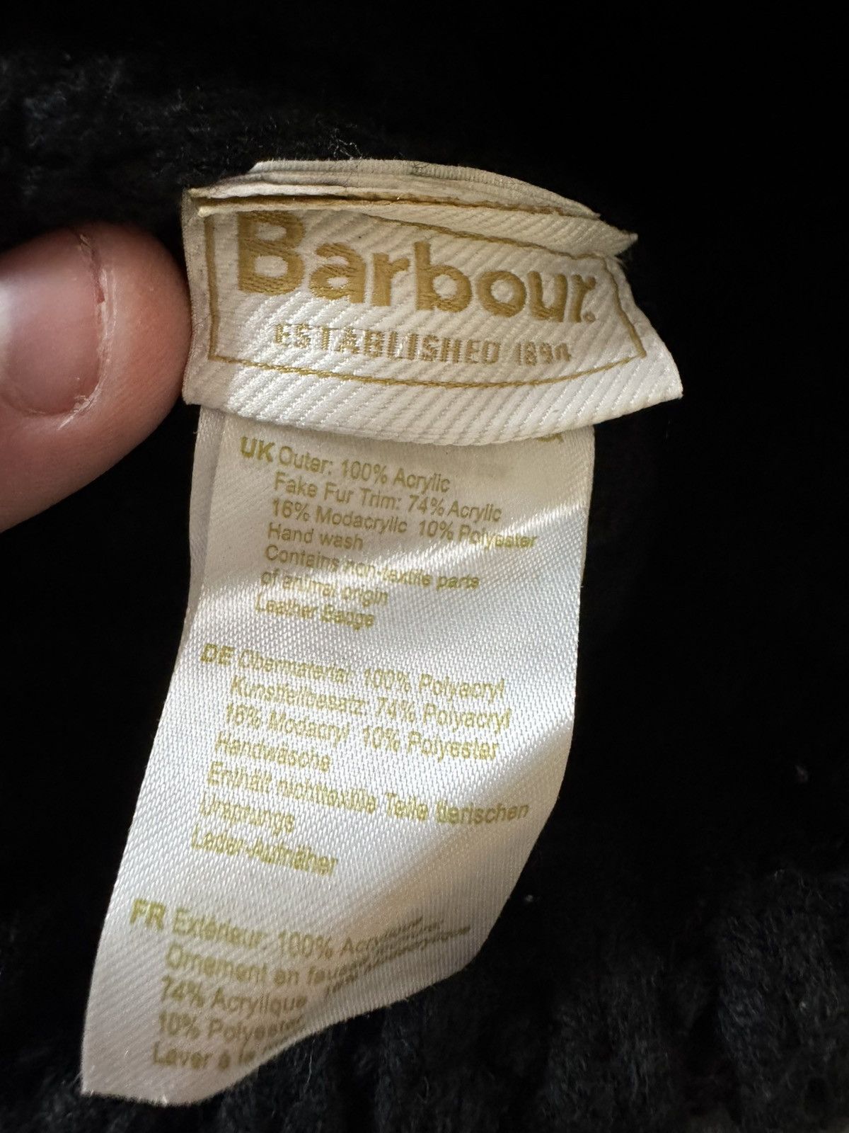 Barbour Barbour hat Size ONE SIZE - 3 Thumbnail