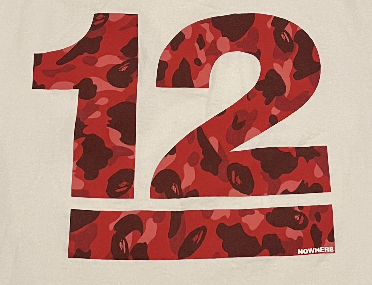 Bape Bape camo anniversary tee shirt Size US M / EU 48-50 / 2 - 3 Thumbnail